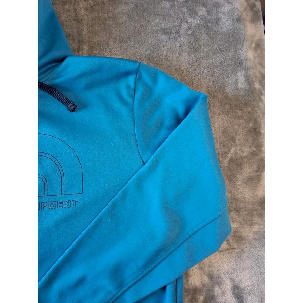 The‎ North Face Mens Blue Full Zip Hoodie Fine Alpine Equipment Fleece Jacket L